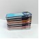 Electroplated Rhinestone-Trim Gradient Glitter Sequin TPU Case for iPhone 17 Pro Max - Silver