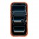 Magnetic Shockproof Silicone Case with Camera Control Button Cover & Stand for iPhone 17 Pro Max - Orange