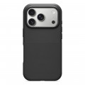 Magnetic Shockproof Silicone Case with Camera Control Button Cover & Stand for iPhone 17 Pro Max - Black