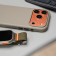 Magnetic Shockproof Silicone Case with Camera Control Button Cover & Stand for iPhone 17 Pro Max - Rocky Blue