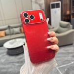 Glitter TPU Case for iPhone 17 Pro Max - Red